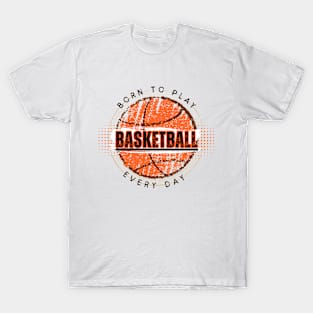 Inspiration For a Basketball Lover in Vintage Retro Design T-Shirt